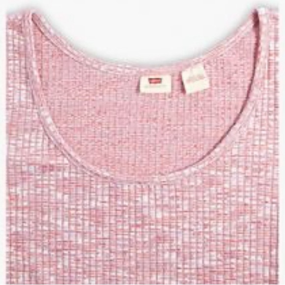 NWT sold out Levi’s BODEGA OPEN NECK SHORT SLEEVE SHIRT color space dye Red sz S - Picture 5 of 6